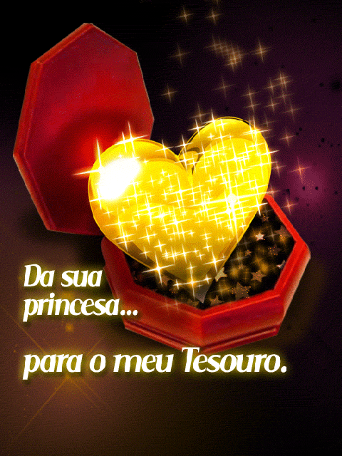 Da sua princesa para o meu te tesouro