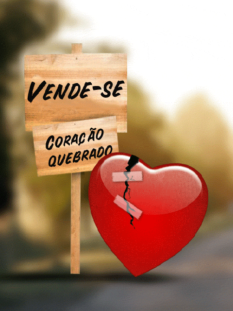 Vende-se coração quebrado