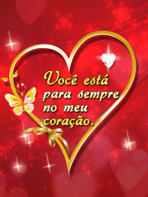 Você estará para sempre no meu coração